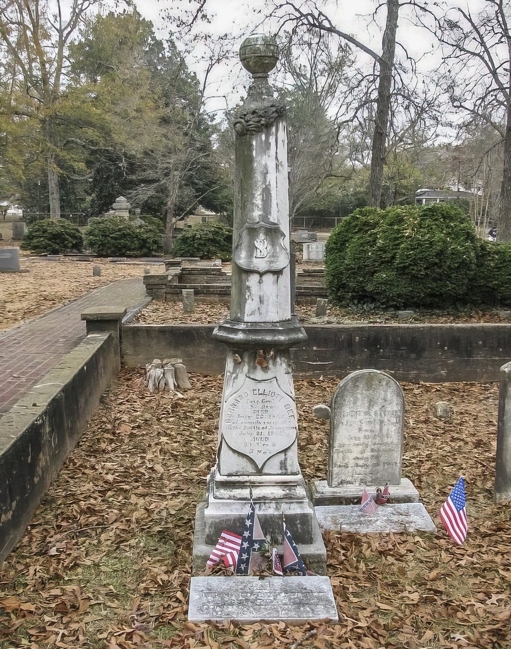 “There he stands like a stone           owner of the Charleston Mercury.      Mercury and joined the army as        Inscription on front: Genl. Barnard E Bee. (Collections